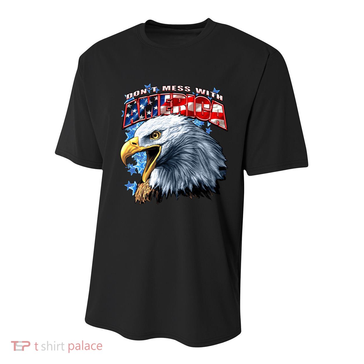Don't Mess With America Youth Performance Sprint T-Shirt