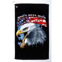 Don't Mess With America Golf Towel