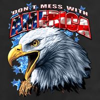 Don't Mess With America Golf Towel