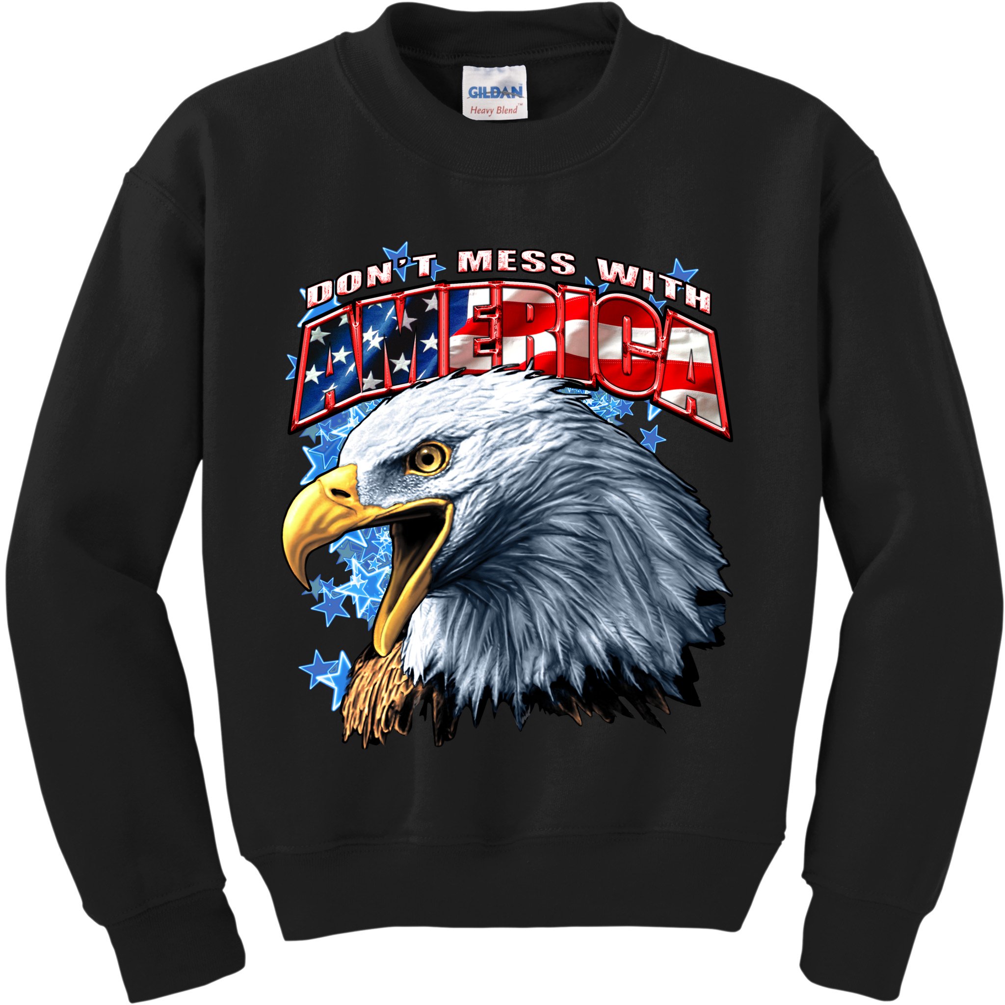 Don't Mess With America Kids Sweatshirt