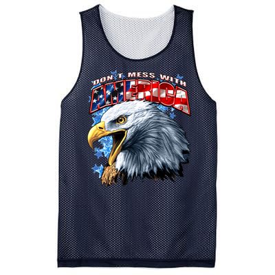 Don't Mess With America Mesh Reversible Basketball Jersey Tank