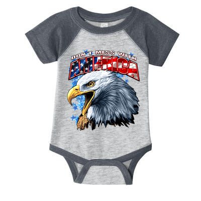 Don't Mess With America Infant Baby Jersey Bodysuit