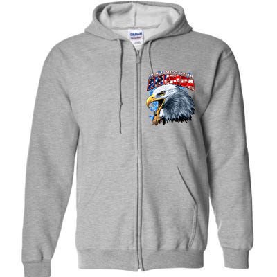 Don't Mess With America Full Zip Hoodie