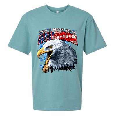 Don't Mess With America Sueded Cloud Jersey T-Shirt