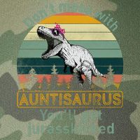 Don't Mess WIth Auntisaurus Legacy Tie Dye Trucker Hat