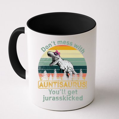 Don't Mess WIth Auntisaurus Mug