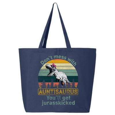 Don't Mess WIth Auntisaurus 25L Jumbo Tote