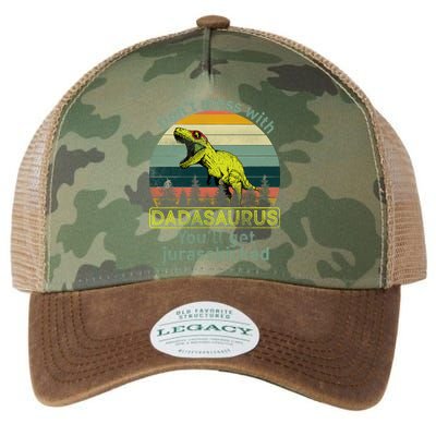Don't Mess With Dadasaurus Legacy Tie Dye Trucker Hat