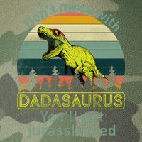 Don't Mess With Dadasaurus Legacy Tie Dye Trucker Hat