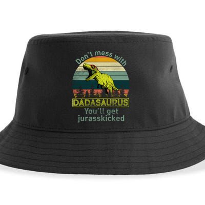 Don't Mess With Dadasaurus Sustainable Bucket Hat
