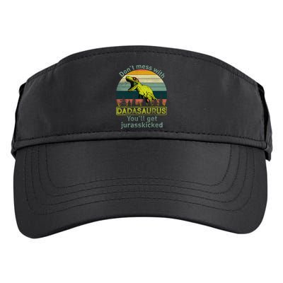 Don't Mess With Dadasaurus Adult Drive Performance Visor