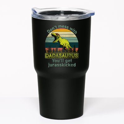 Don't Mess With Dadasaurus Tumbler