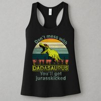 Don't Mess With Dadasaurus Womens Tank Top