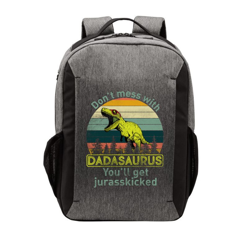 Don't Mess With Dadasaurus Vector Backpack