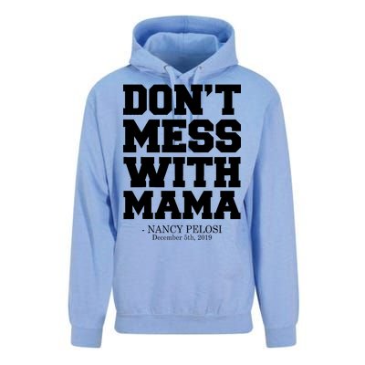 Don't Mess With Mama Me Nancy Pelosi Impeach Bold Unisex Surf Hoodie