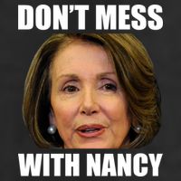 Don't Mess With Mama Nancy Pelosi 25L Jumbo Tote