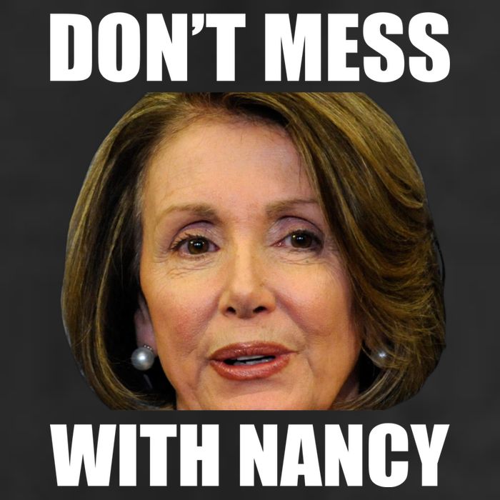 Don't Mess With Mama Nancy Pelosi 25L Jumbo Tote