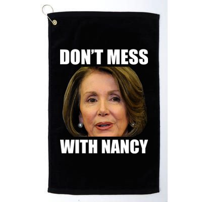 Don't Mess With Mama Nancy Pelosi Platinum Collection Golf Towel