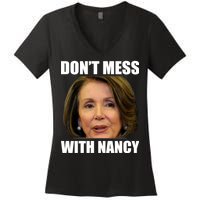 Don't Mess With Mama Nancy Pelosi Women's V-Neck T-Shirt