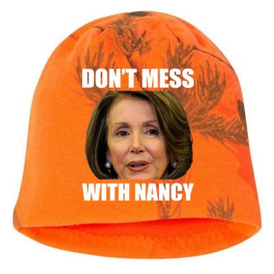 Don't Mess With Mama Nancy Pelosi Kati - Camo Knit Beanie