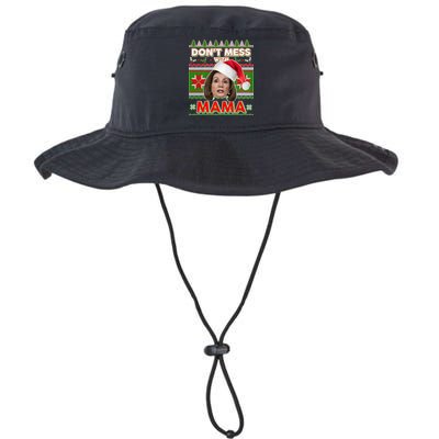 Don't Mess With Mama Pelosi Ugly Christmas Sweater Legacy Cool Fit Booney Bucket Hat