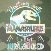 Don't Mess With Mamasaurus Legacy Tie Dye Trucker Hat