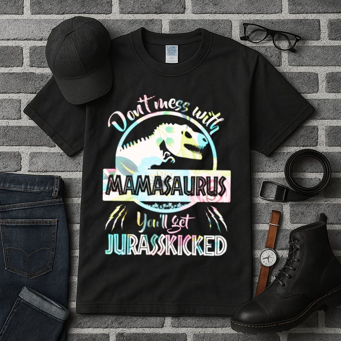 Don't Mess With Mamasaurus Tall T-Shirt