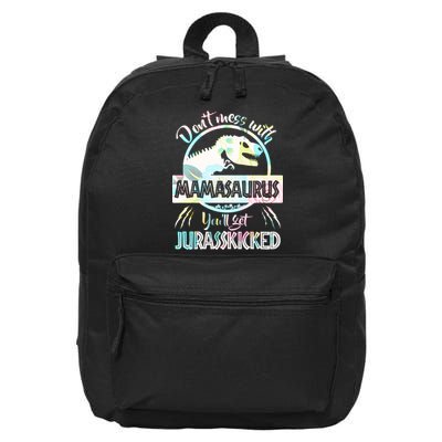 Don't Mess With Mamasaurus 16 in Basic Backpack