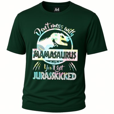 Don't Mess With Mamasaurus Performance Shirt