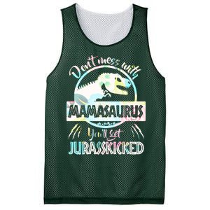 Don't Mess With Mamasaurus Mesh Reversible Basketball Jersey Tank