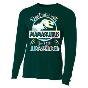 Don't Mess With Mamasaurus Cooling Performance Long Sleeve Crew