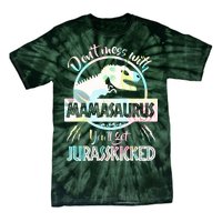 Don't Mess With Mamasaurus Tie-Dye T-Shirt