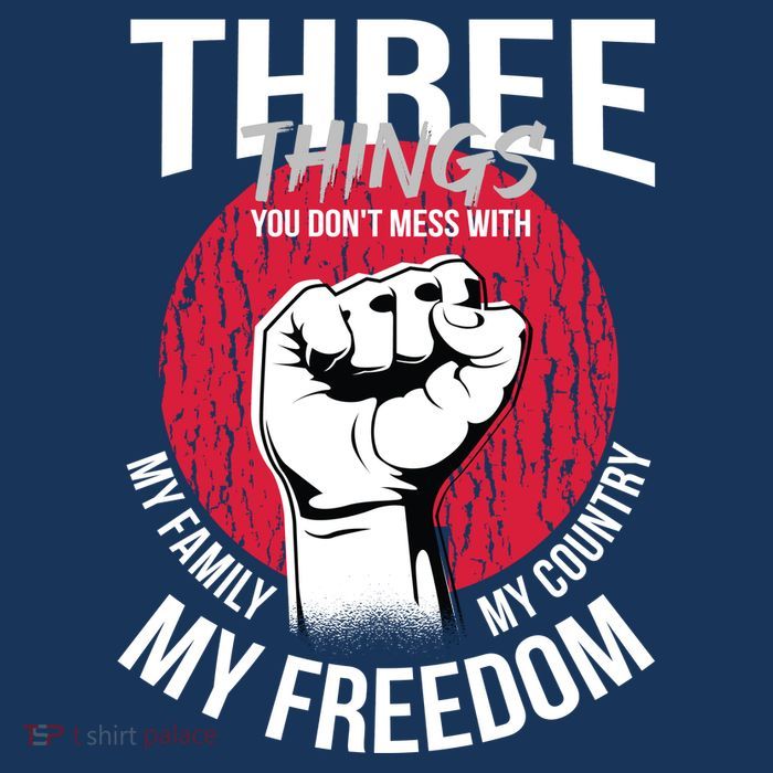 Don't Mess With Me Freedom Quote Magnet