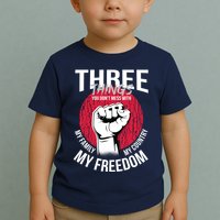 Don't Mess With Me Freedom Quote Toddler T-Shirt