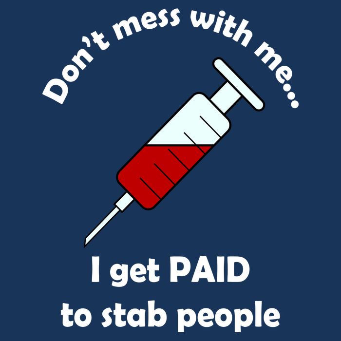 Don't Mess With Me I Get Paid To Stab People Infant Baby Jersey Bodysuit