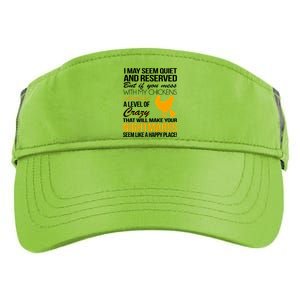 Don't Mess With My Chickens Adult Drive Performance Visor