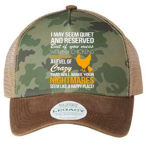 Don't Mess With My Chickens Legacy Tie Dye Trucker Hat