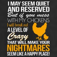 Don't Mess With My Chickens 15oz Campfire Ceramic Mug