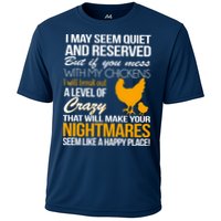 Don't Mess With My Chickens Performance Shirt