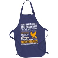 Don't Mess With My Chickens Apron