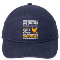 Don't Mess With My Chickens 7-Panel Snapback Hat