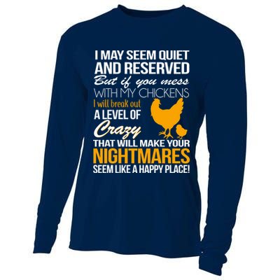 Don't Mess With My Chickens Cooling Performance Long Sleeve Crew