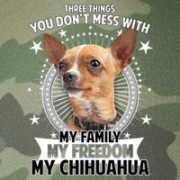 Don't Mess With My Chihuahua Legacy Tie Dye Trucker Hat
