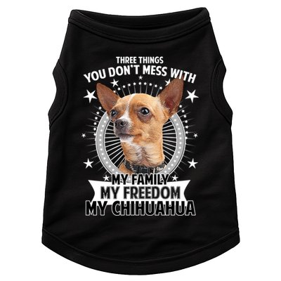 Don't Mess With My Chihuahua Doggie Tank