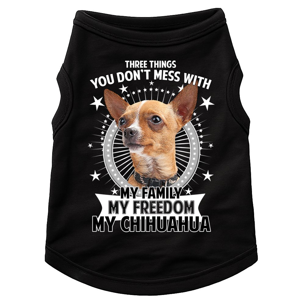 Don't Mess With My Chihuahua Doggie Tank