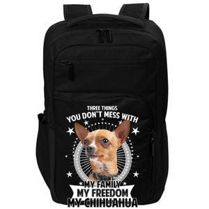 Don't Mess With My Chihuahua Impact Tech Backpack