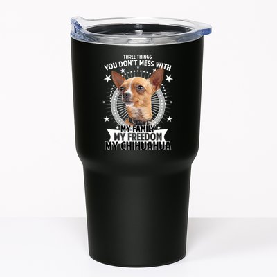Don't Mess With My Chihuahua Tumbler