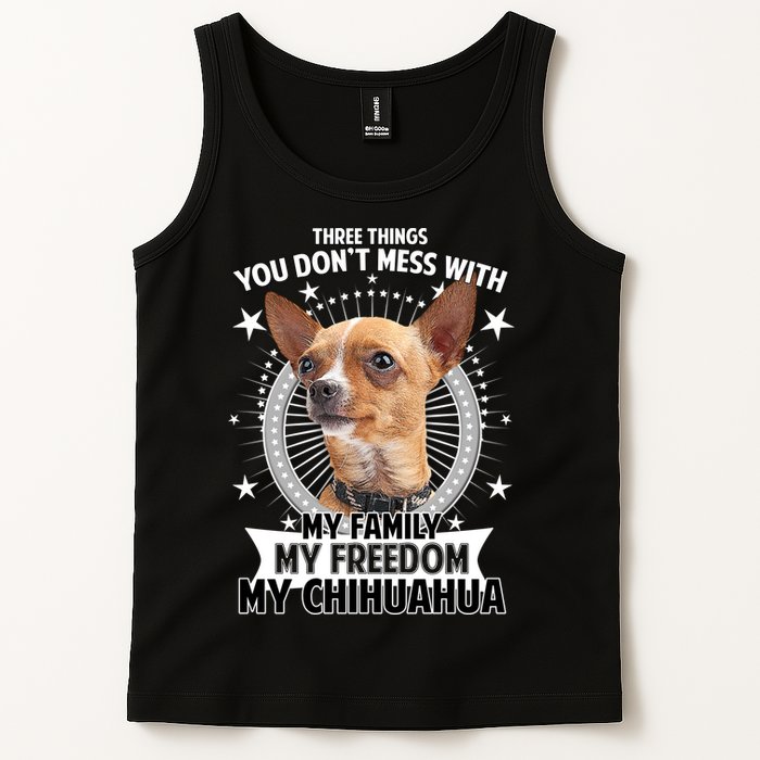 Don't Mess With My Chihuahua Tank Top