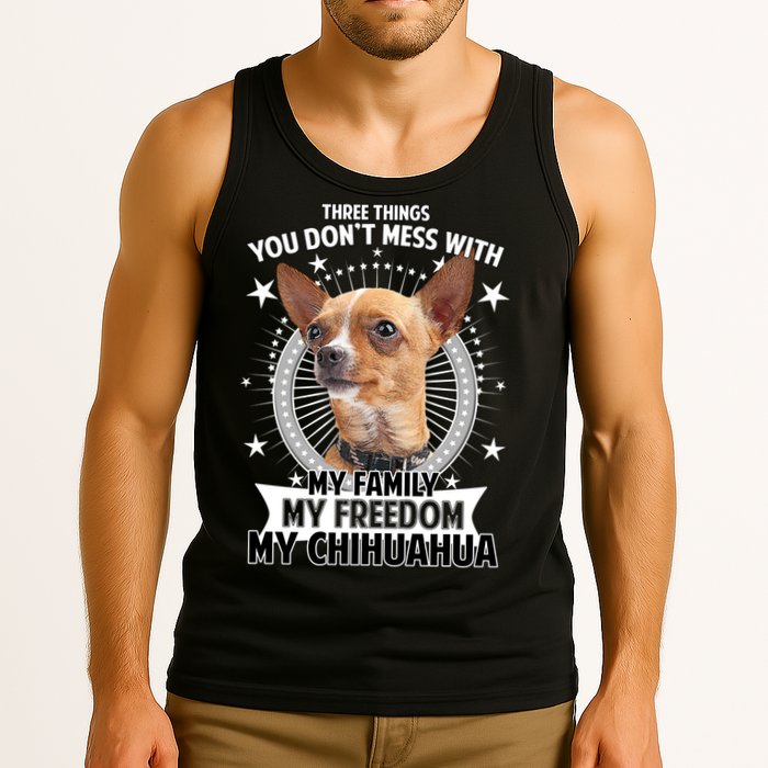 Don't Mess With My Chihuahua Tank Top