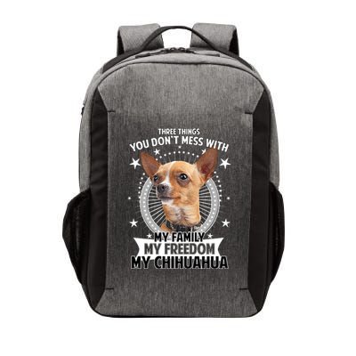 Don't Mess With My Chihuahua Vector Backpack